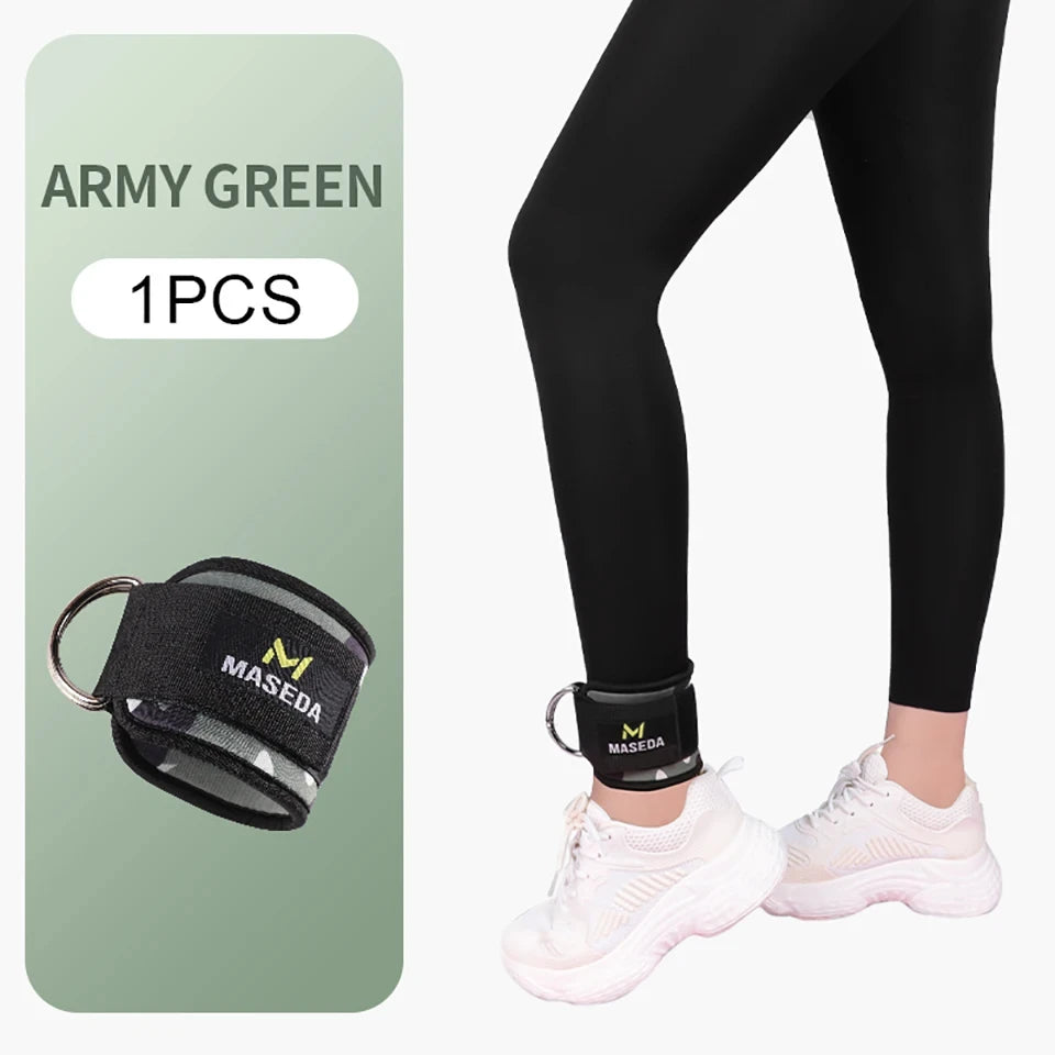 MuscleForge Adjustable Fitness Ankle Straps