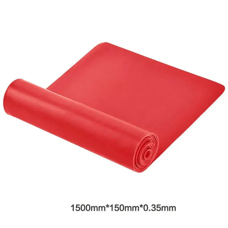 MuscleForge Resistance Bands – Stretch Elastic Bands for Home & Outdoor Fitness, Pilates, Yoga & Strength Training