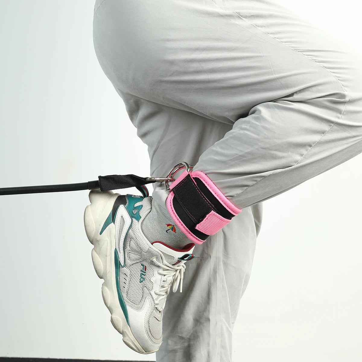 MuscleForge Ankle Straps for Cable Machine Workouts