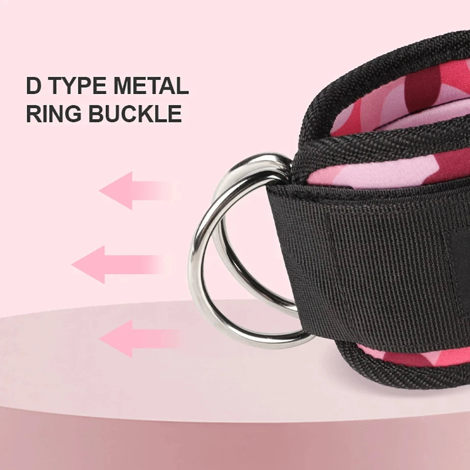 MuscleForge Adjustable Fitness Ankle Straps