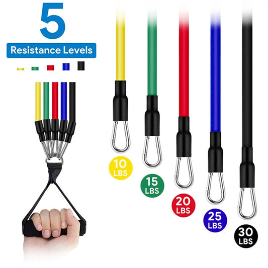MuscleForge Resistance Bands Kit for Versatile Workouts