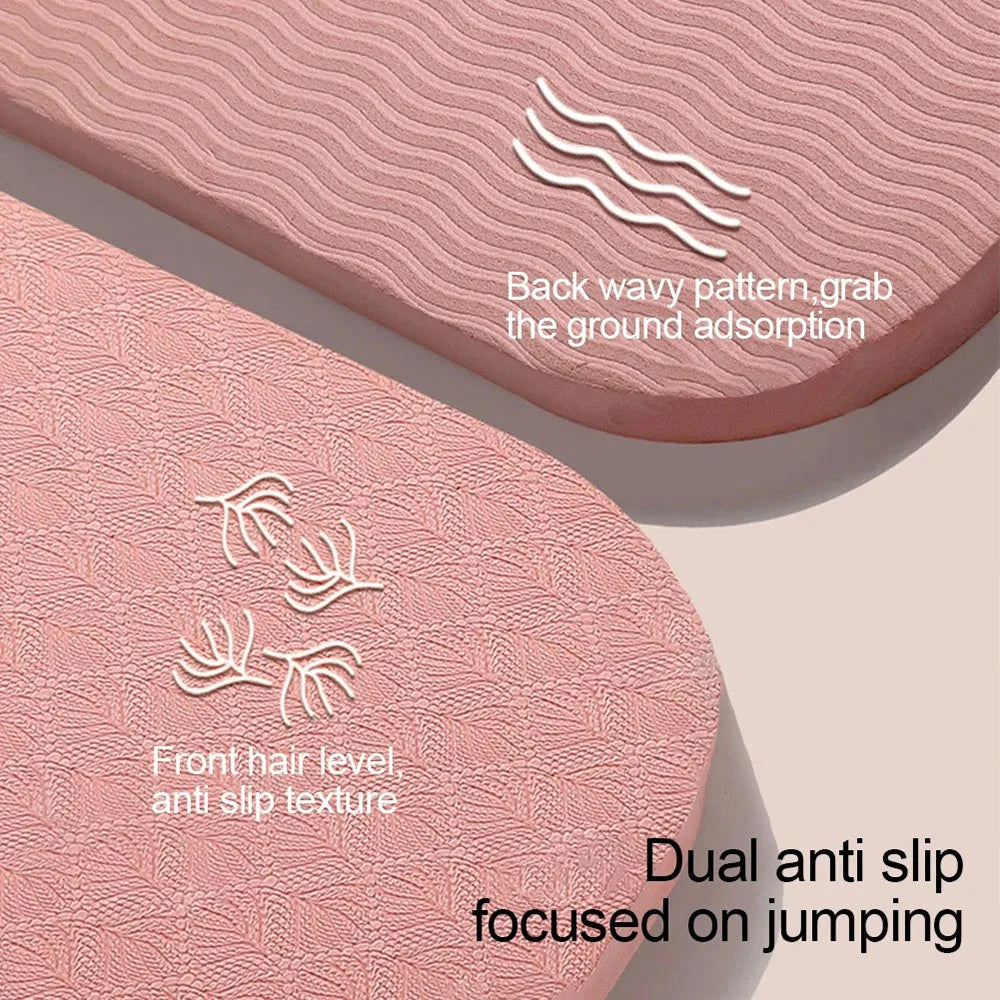 MuscleForge Shockproof Jump Rope Mat – Anti-Slip, Soundproof, and Waterproof Fitness Pad for Home Workouts