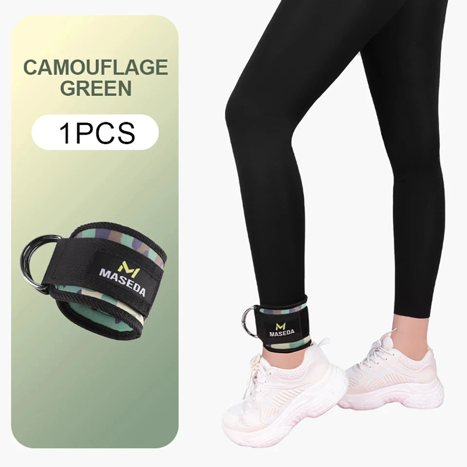 MuscleForge Adjustable Fitness Ankle Straps