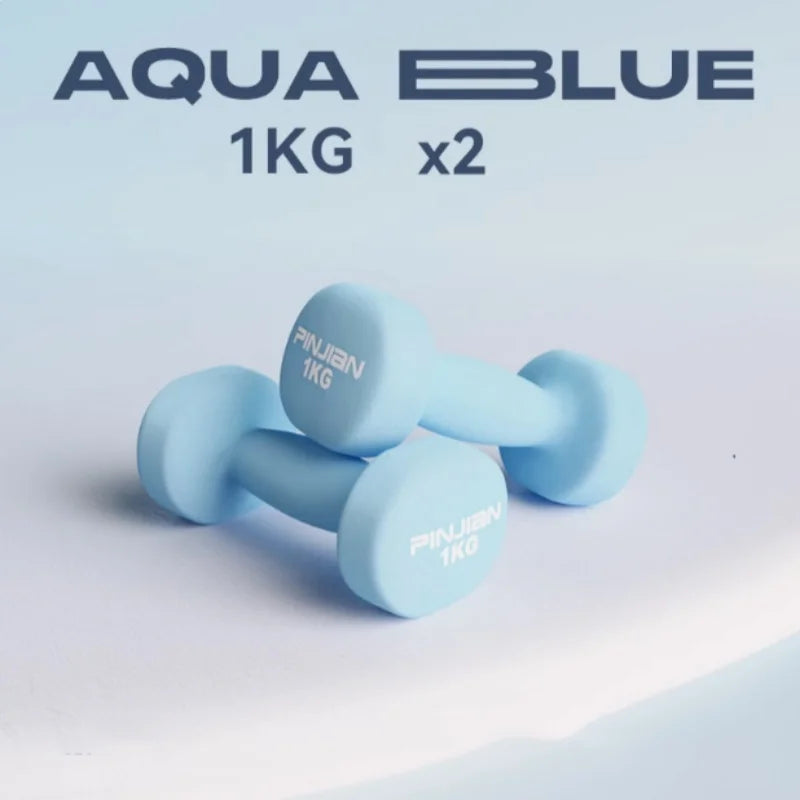 Women Dumbbells Fitness Household Equipment Colour Fitness Strength Exercise at Home Gym Equipment
