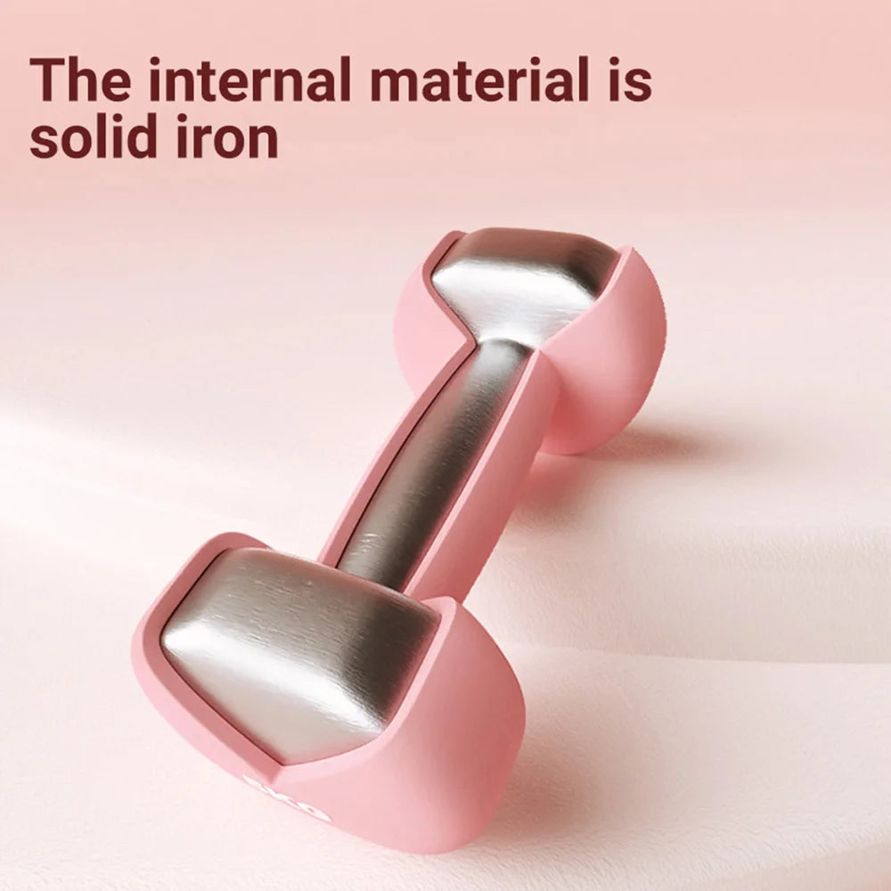 Women Dumbbells Fitness Household Equipment Colour Fitness Strength Exercise at Home Gym Equipment