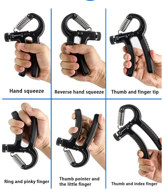 MUSCLEFORGE Hand Grip Strength Power Trainer