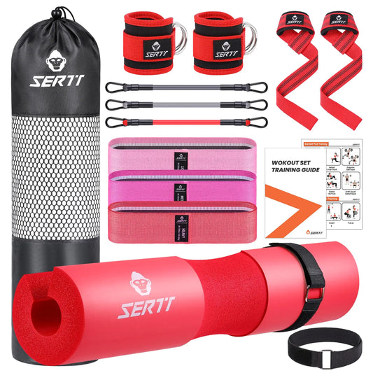 MUSCLEFORGE Ultimate Glute & Resistance Training Kit (12- Piece Set)