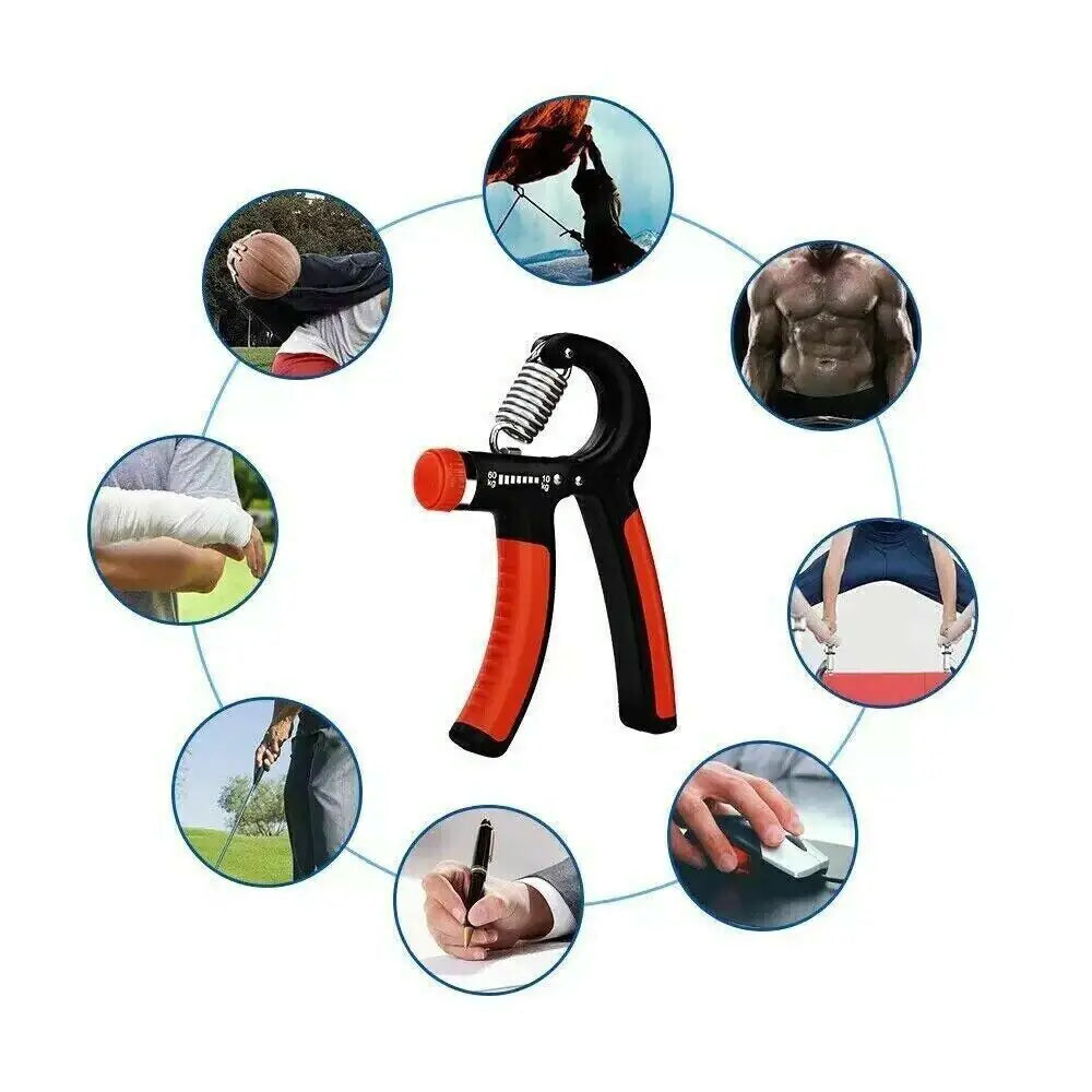 MUSCLEFORGE Hand Grip Strength Power Trainer